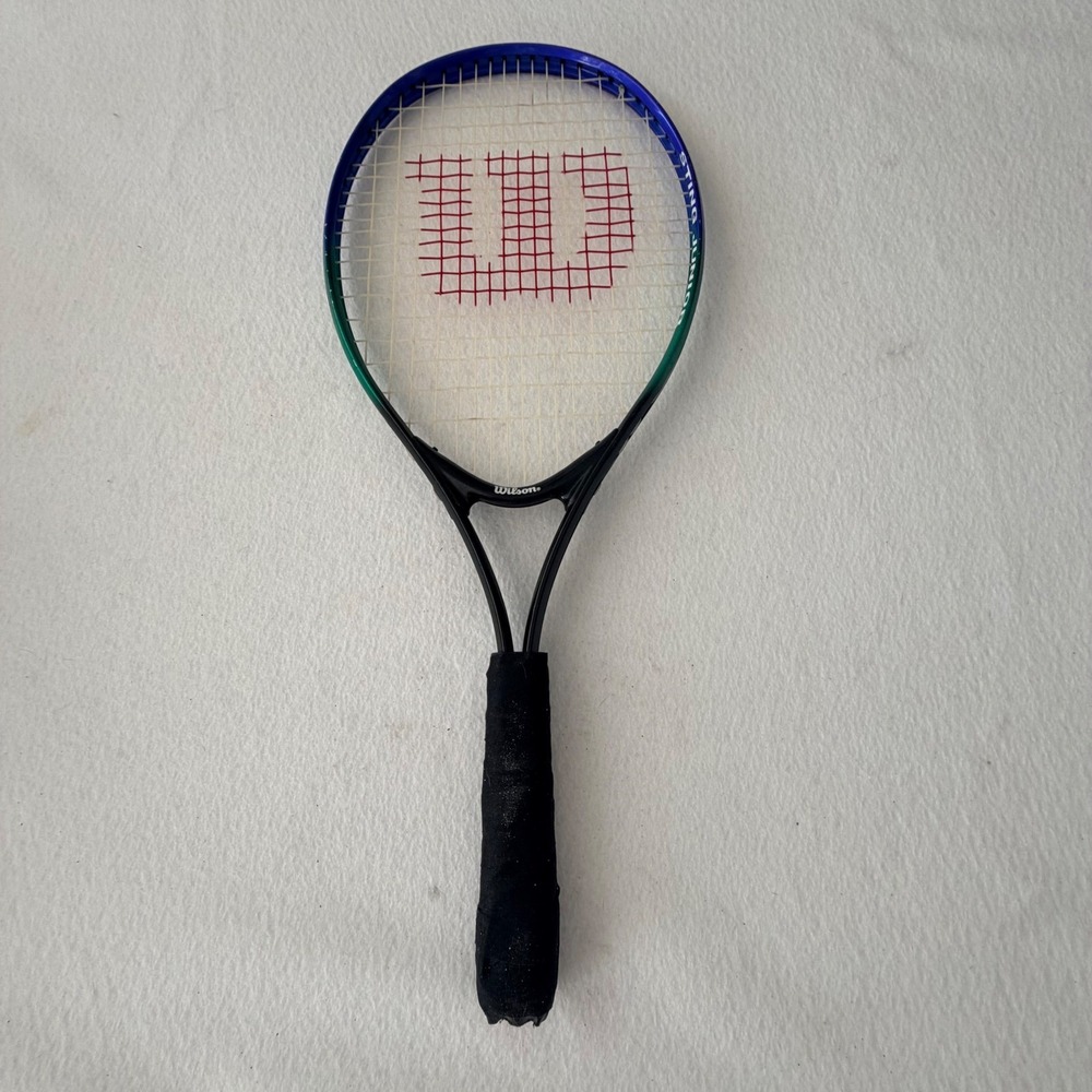 Wilson Sting Junior Tennis Racquet Blue Green Gradient 3 7/8 Grip L00
